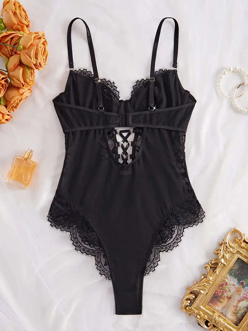 Black Rose Bodysuit