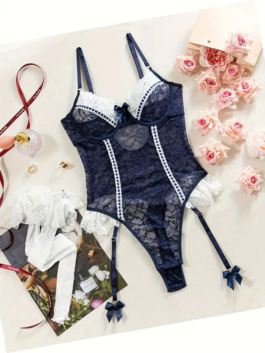 Blue Venice Bodysuit