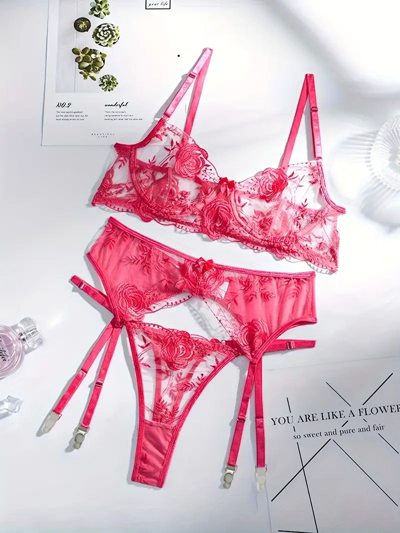 Pink Rose Set