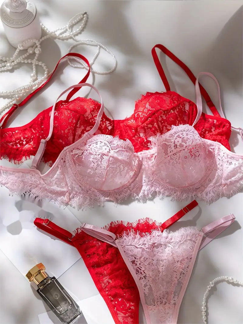 Red&Pink Combo Set